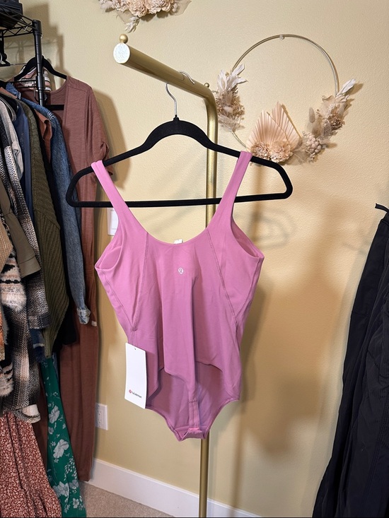 30. NWT Align Bodysuit - velvet dust - Picture 3 of 3